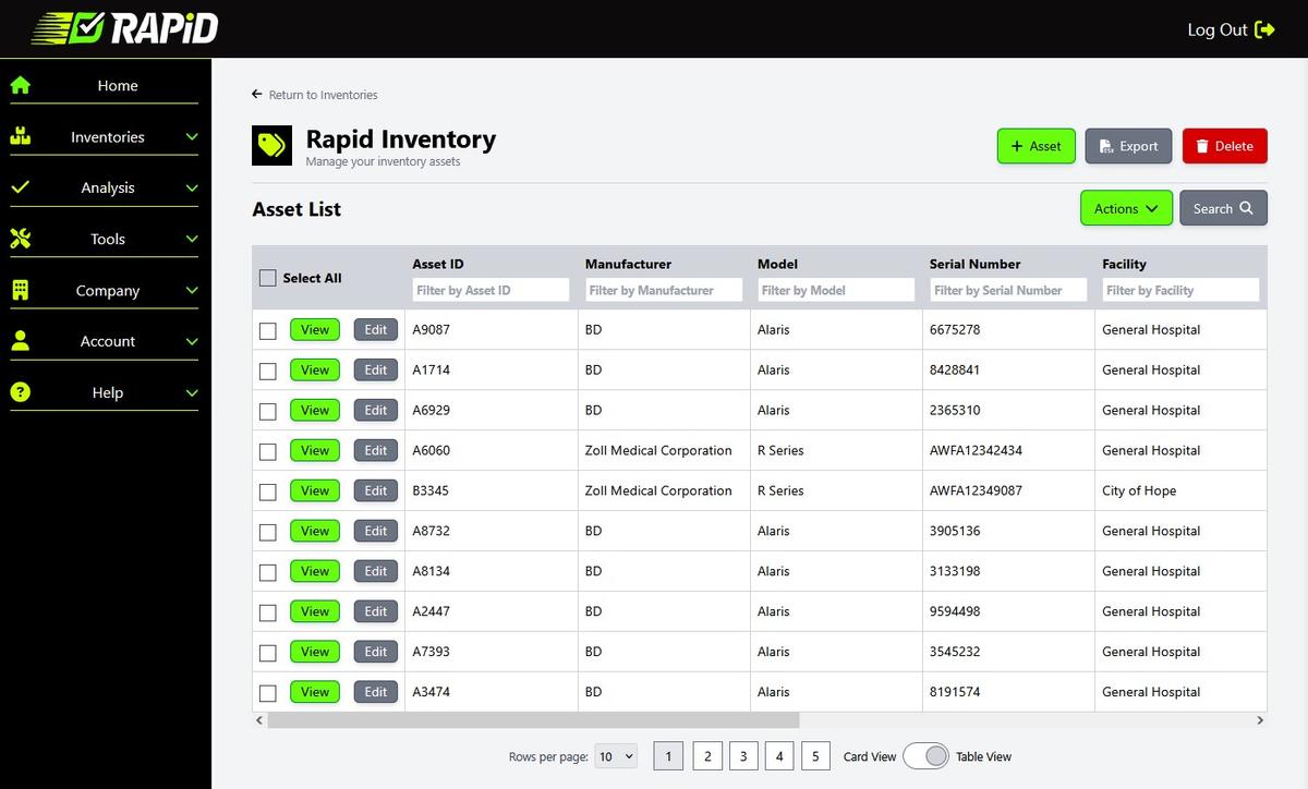 Create or Import Your Inventory